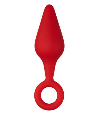 Forto FORTO F-10 SILICONE PLUG W/ PULL RING SMALL RED