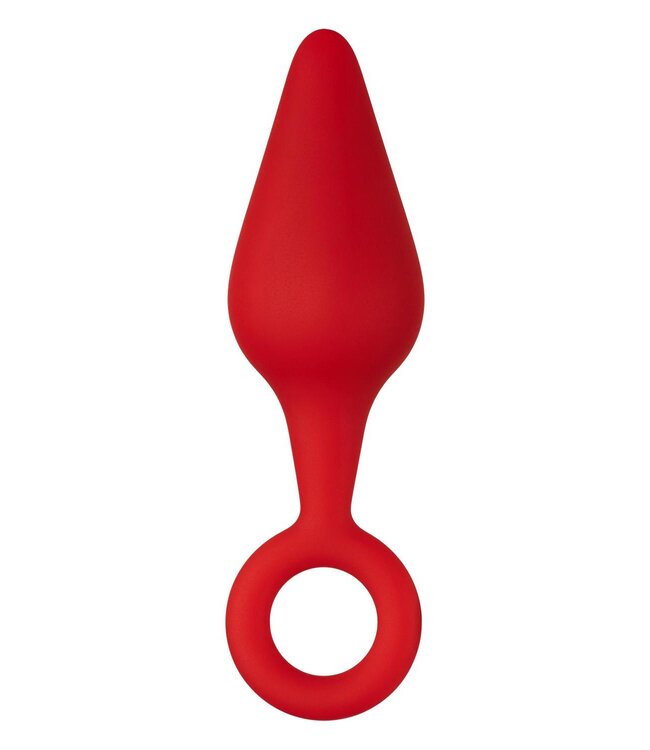 Forto FORTO F-10 SILICONE PLUG W/ PULL RING SMALL RED