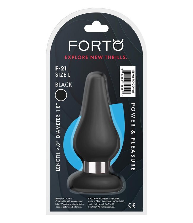 Forto FORTO F-21 TEAR DROP LARGE BLACK