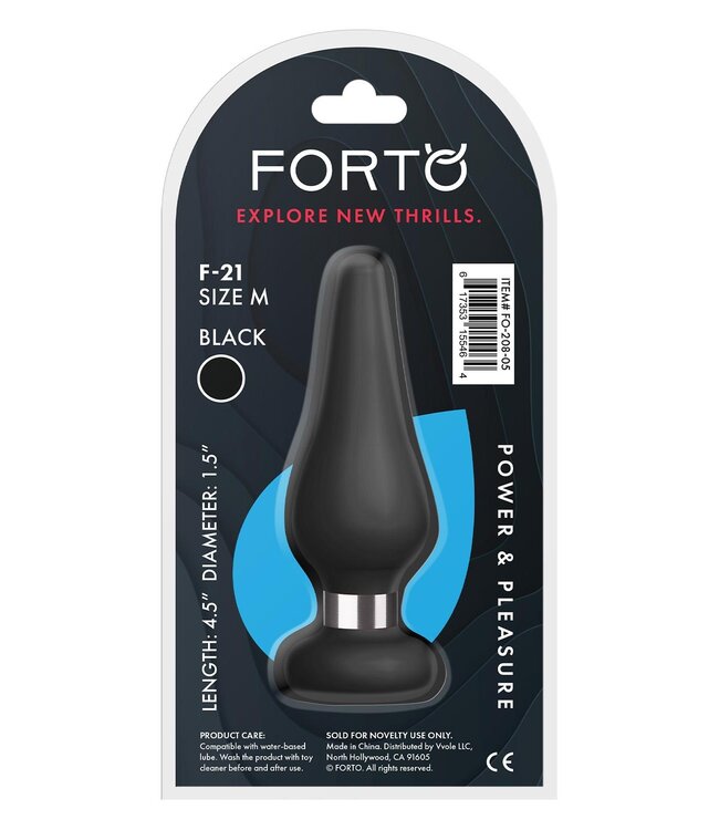 Forto FORTO F-21 TEAR DROP MEDIUM BLACK