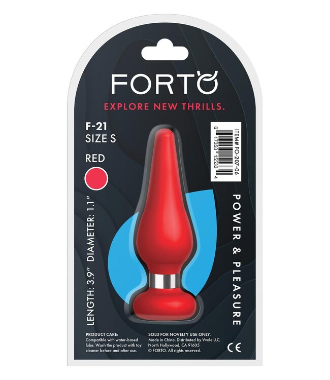 Forto FORTO F-21 TEAR DROP SMALL RED