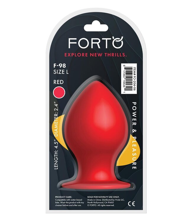 Forto FORTO F-98 CONE LARGE RED