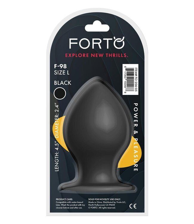 Forto FORTO F-98 CONE LARGE BLACK