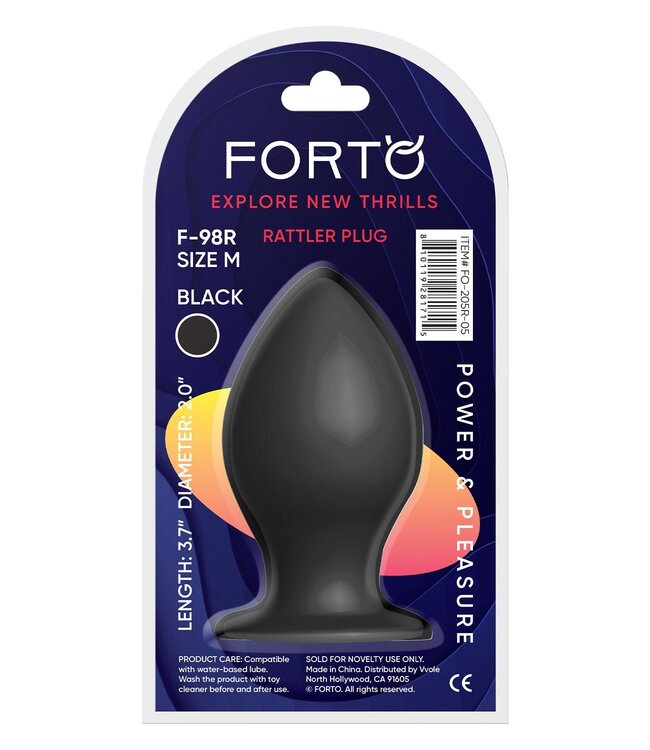 Forto FORTO F-98R RATTLER CONE MEDIUM BLACK