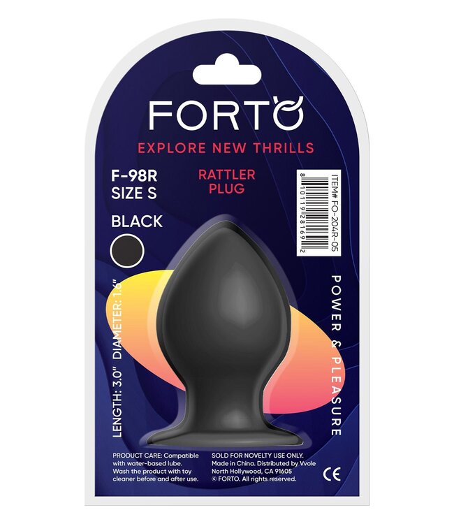 Forto FORTO F-98R RATTLER CONE SMALL BLACK