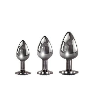 Evolved EVOLVED BLACK GEM ANAL PLUG SET