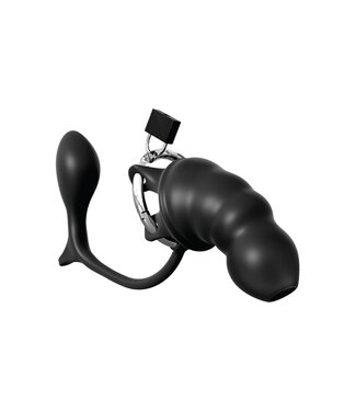 Pipedream ANAL FANTASY ELITE ASS-GASM COCK BLOCKER BLACK