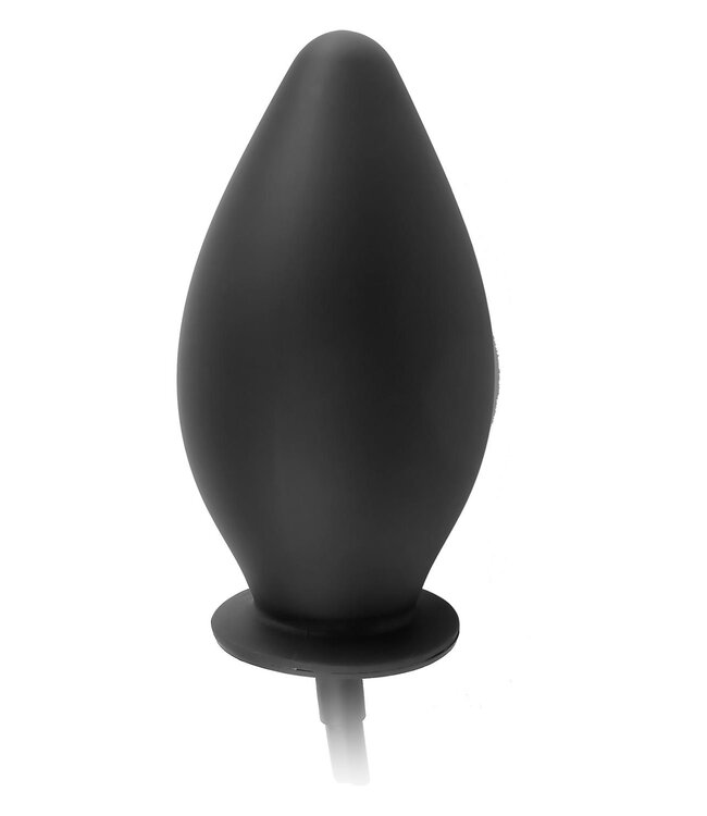Pipedream ANAL FANTASY COLLECTION INFLATABLE SILICONE PLUG BLACK