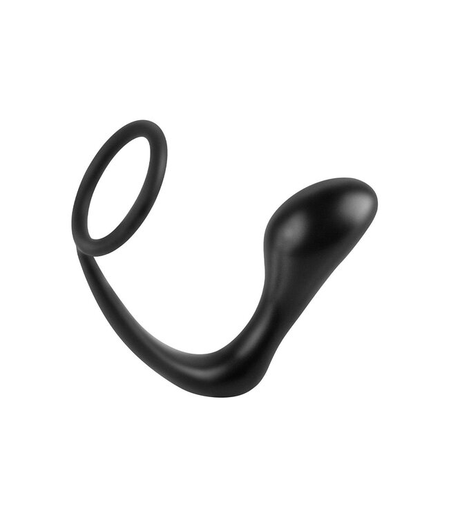 Pipedream ANAL FANTASY COLLECTION ASS-GASM COCKRING PLUG BLACK