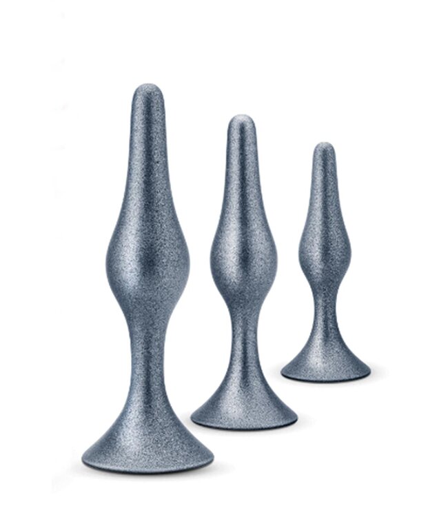 Blush ANAL ADVENTURES MATRIX GENESIS PLUG KIT STELLAR SILVER