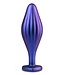 Blush ANAL ADVENTURES MATRIX WAVY BLING PLUG SAPPHIRE