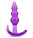 Blush B YOURS TRIPLE BEAD ANAL PLUG PURPLE