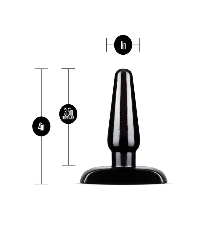 Blush ANAL ADVENTURES BASIC PLUG KIT BLACK