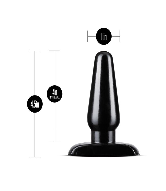 Blush ANAL ADVENTURES BASIC PLUG KIT BLACK