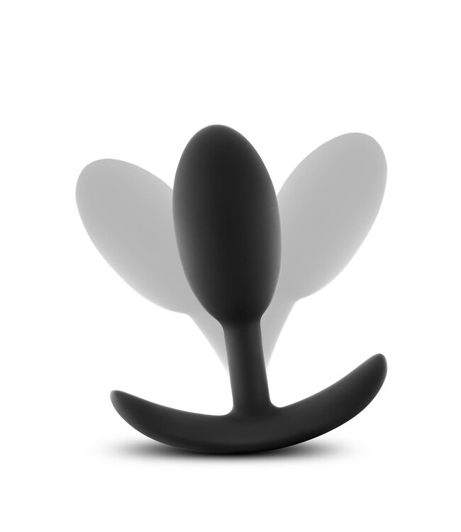 Blush ANAL ADVENTURES PLATINUM VIBRA SLIM PLUG - MEDIUM