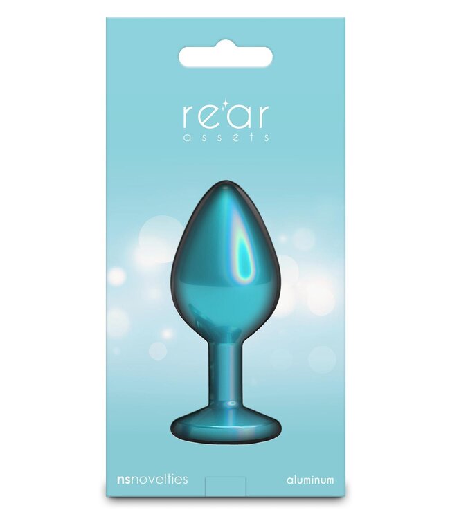 NS Novelties REAR ASSETS IRIDESCENT TEAL MEDIUM