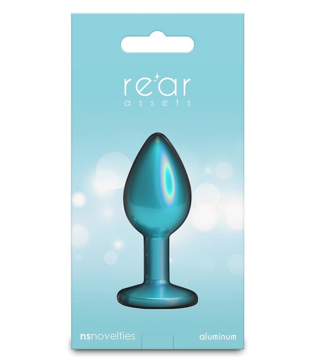 NS Novelties REAR ASSETS IRIDESCENT TEAL SMALL