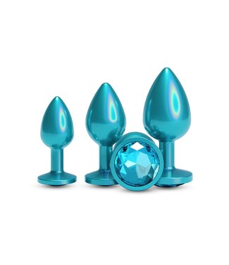 NS Novelties REAR ASSETS TRAINER KIT IRIDESCENT TEAL GEMSTONE