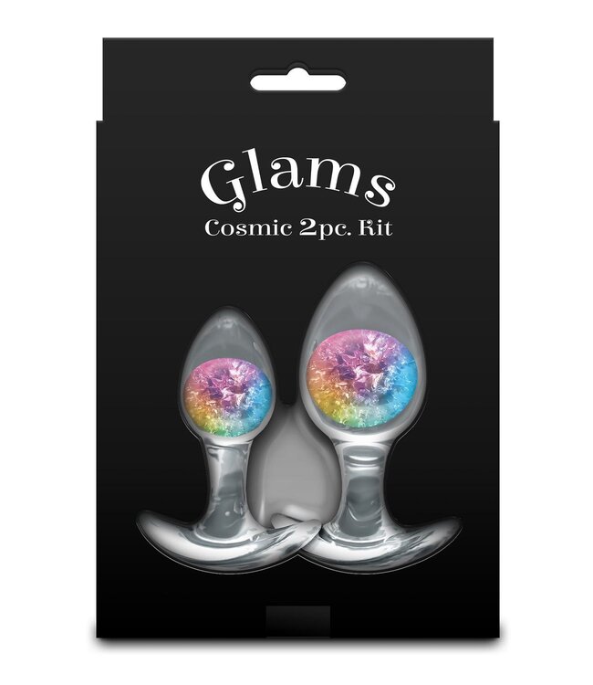 NS Novelties COSMIC GLAMS 2 PCS. KIT RAINBOW