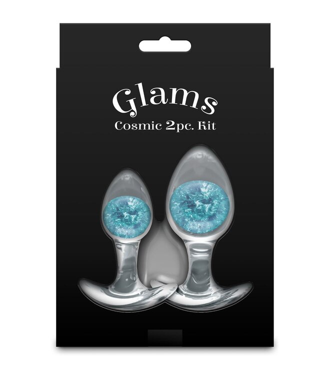 NS Novelties COSMIC GLAMS 2 PCS. KIT BLUE
