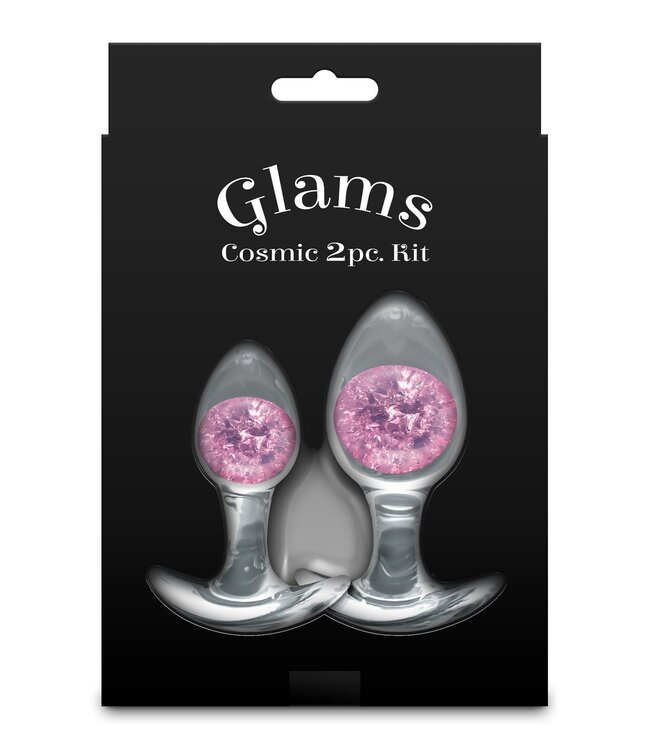 NS Novelties COSMIC GLAMS 2 PCS. KIT PINK