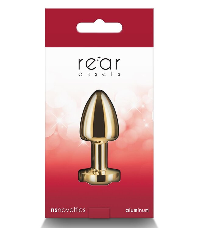 NS Novelties REAR ASSETS PETITE GOLD RED