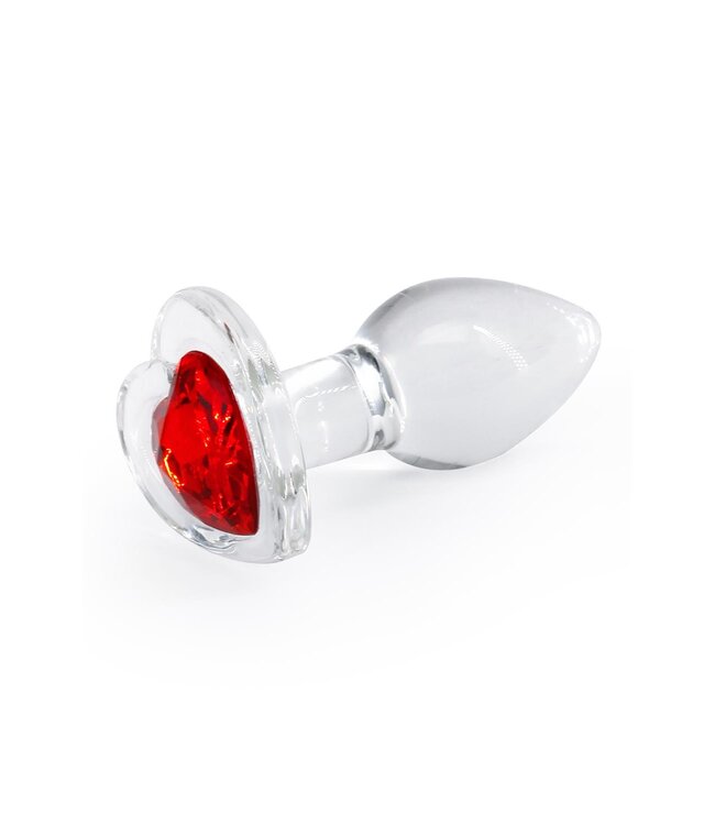NS Novelties CRYSTAL DESIRES RED HEART SMALL