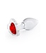 NS Novelties CRYSTAL DESIRES RED HEART SMALL