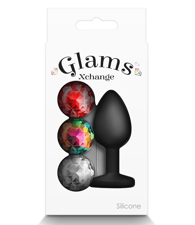NS Novelties GLAMS XCHANGE ROUND SMALL
