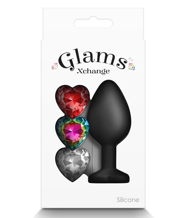 NS Novelties GLAMS XCHANGE HEART MEDIUM
