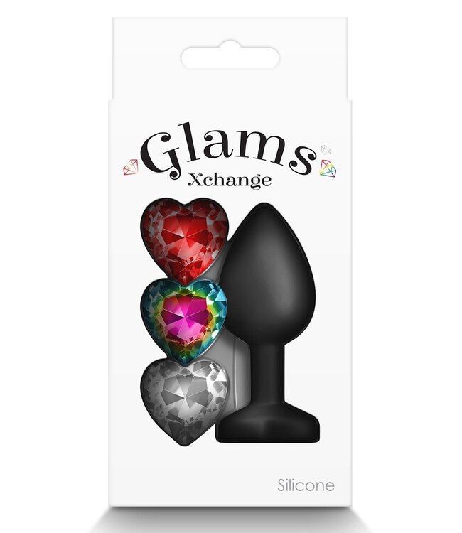 NS Novelties GLAMS XCHANGE HEART SMALL
