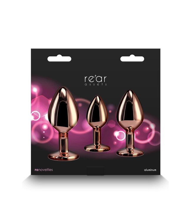 NS Novelties REAR ASSETS TRAINER KIT ROSE GOLD PINK