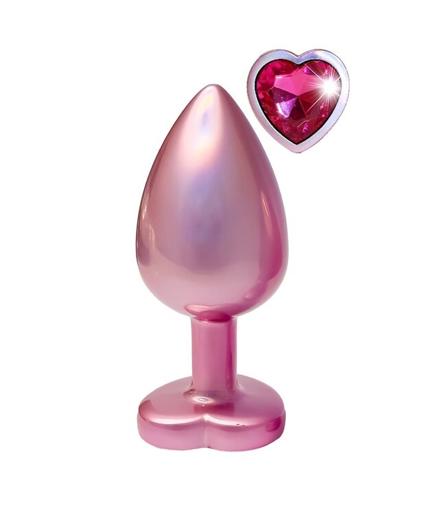Dreamtoys GLEAMING LOVE PEARL PINK PLUG LARGE