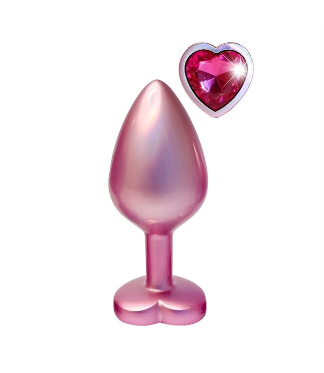 Dreamtoys GLEAMING LOVE PEARL PINK PLUG MEDIUM