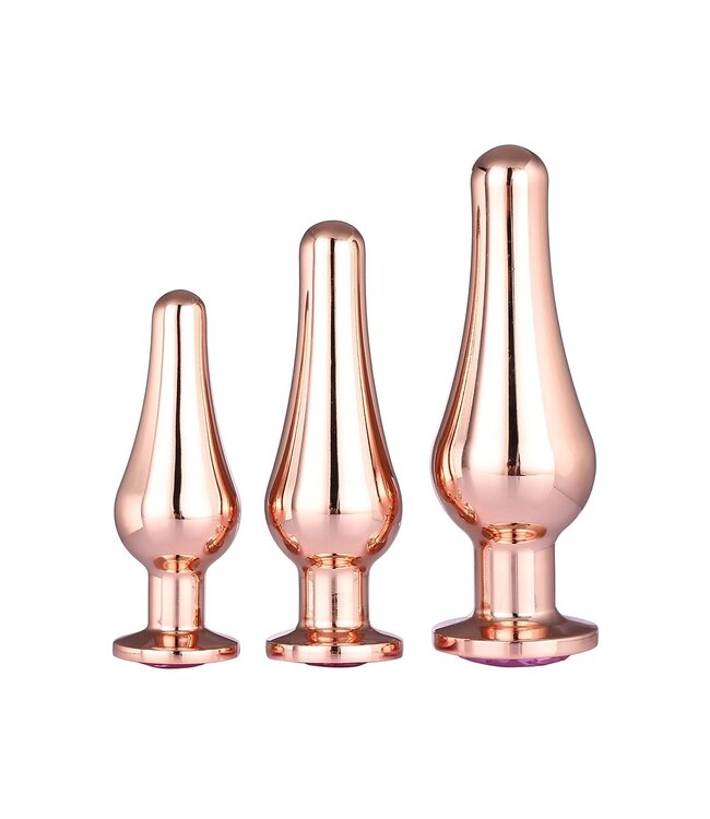 Dreamtoys GLEAMING LOVE PLEASURE SET ROSE GOLD