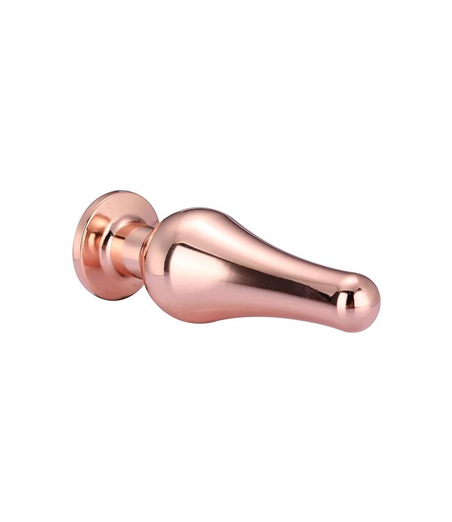 Dreamtoys GLEAMING LOVE ROSE GOLD PLEASURE PLUG M