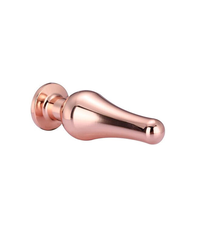 Dreamtoys GLEAMING LOVE ROSE GOLD PLEASURE PLUG S