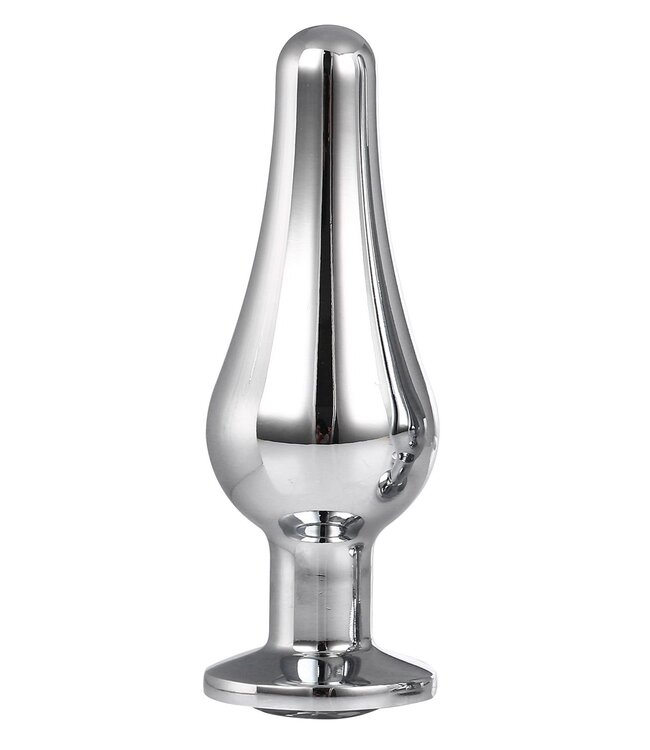 Dreamtoys GLEAMING LOVE SILVER PLEASURE PLUG S