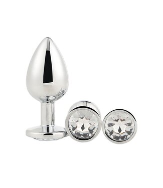 Dreamtoys GLEAMING LOVE SILVER PLUG SET