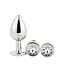 Dreamtoys GLEAMING LOVE SILVER PLUG SET