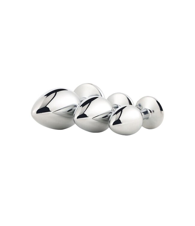 Dreamtoys GLEAMING LOVE SILVER PLUG SET