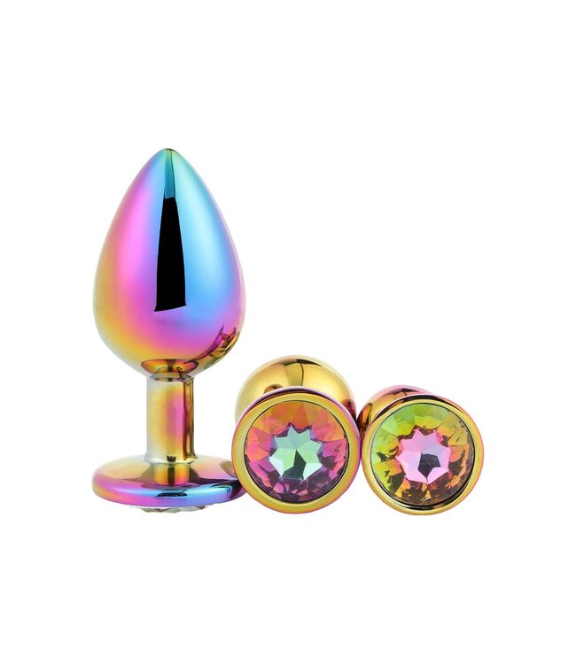 Dreamtoys GLEAMING LOVE MULTICOLOUR PLUG SET