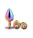 Dreamtoys GLEAMING LOVE MULTICOLOUR PLUG SET