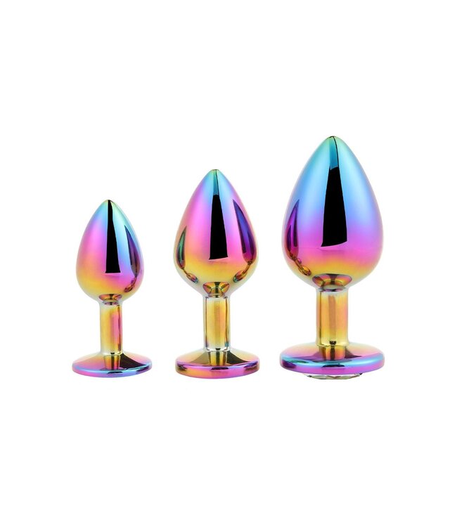 Dreamtoys GLEAMING LOVE MULTICOLOUR PLUG SET