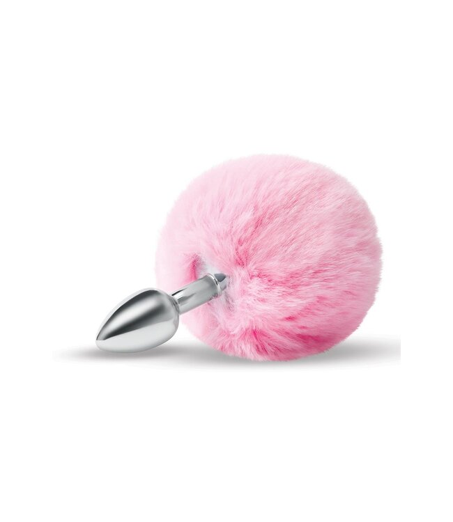 Whipsmart WHIPSMART 3 INCH FLUFFY BUNNY METAL PLUG WITH PINK TAIL
