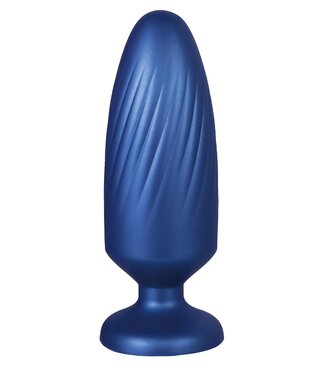 NMC NMC 5 INCH SILICONE ANAL PLUG METALLIC BLUE