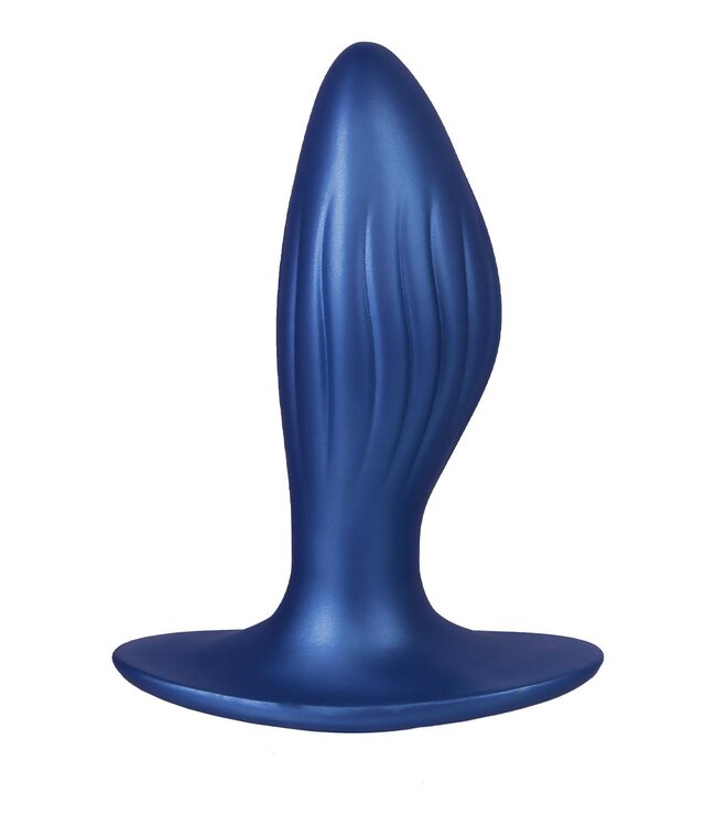 NMC NMC 4.5 INCH SILICONE ANAL PLUG METALLIC BLUE