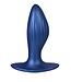 NMC NMC 4.5 INCH SILICONE ANAL PLUG METALLIC BLUE