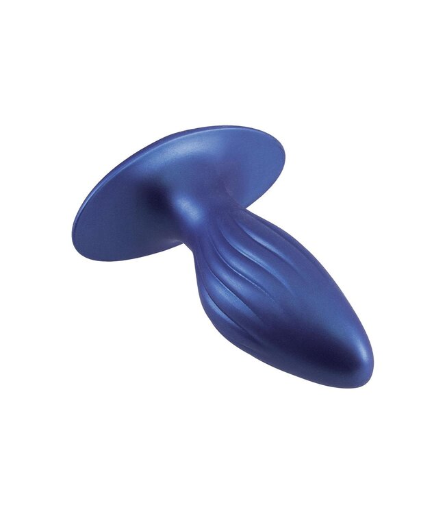 NMC NMC 4.5 INCH SILICONE ANAL PLUG METALLIC BLUE