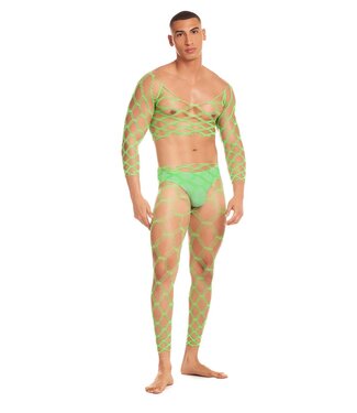 Rainbow Party RAINBOW PARTY FUTURE MODE 3 PCS SET GREEN, L/XL